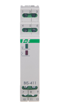 F&F Przekaźnik bistabilny BIS-411 2Z 24 V do sterowania oświetleniem