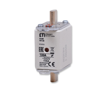 ETI Wkładka topikowa NH00/WT-00 gF 100A/500V 004114339