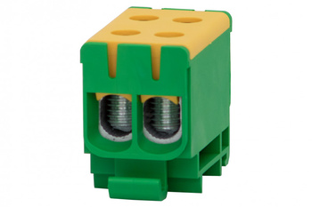 F-ELEKTRO Listwa zaciskowa LZ w korpusie 2x50/2x50 żółto ziel. F2.0296