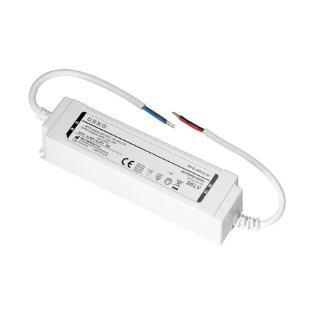 Zasilacz LED IP67, hermetyczny, 12V, 40W, plastikowa obudowa