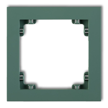 KARLIK DECO 51DR-1 Ramka uniwersalna pojedyncza z tworzywa DECO Pastel Matt