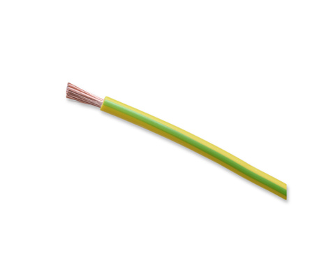 Przewód linka kabel H07V-K  LGY 6mm2 450/750 V żółto-zielony ELEKTROKABEL  5907702814049 1mb