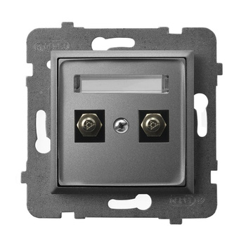 Ospel aria GPE-2U/m/70 Gniazdo ekwipotencjalne podwójne