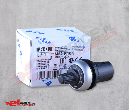 Eaton m22-r10k potencjometr 10kohm 0,5w ip66 22mm