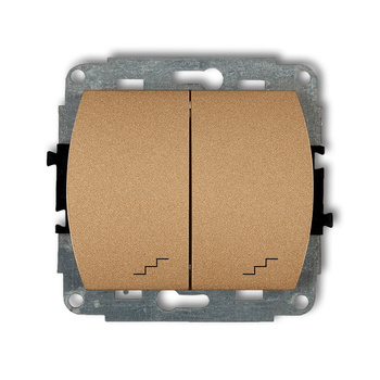 KARLIK TREND 8WP-33 Łącznik podwójny schodowego