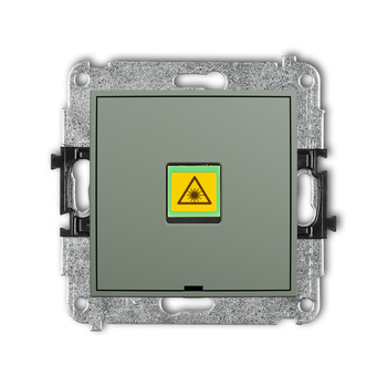 KARLIK ICON 61IGOPBO-1 Mechanizm gniazda światłowodowego/optycznego pojedynczego, bez pola opisowego