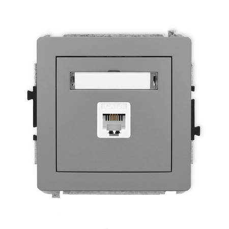 KARLIK DECO 27DGT-1  Gniazdo telefoniczne pojedyńcze  1xRJ11