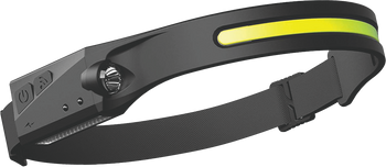 LATARKA CZOŁOWA LED AKU COB+ XPE+ SENSOR