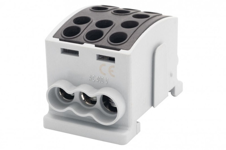 F-ELEKTRO F2.0360 Zacisk HLK 100A-3 (1x25,2x16 / 1x25,2x16)-czarny