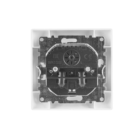 VCX WESA Gniazdo pojedyncze z uziemieniem + 2 x USB LC-13A