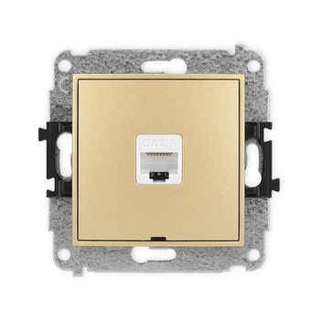 KARLIK MINI 29MGKBO-3  Gniazdo komputerowe pojedyńcze  1xRJ45