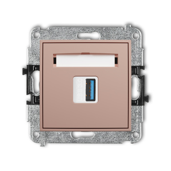 KARLIK MINI 62MGUSB-5 Mechanizm gniazda pojedynczego USB A-A 3.0