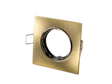 *LED line® Oprawa sufitowa kwadratowa ruchoma odlew patyna