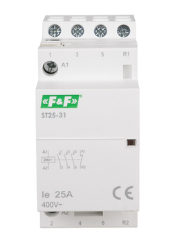 F&F Stycznik modułowy ST25-31 24 V