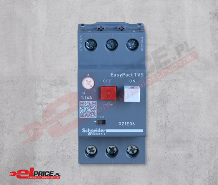 Schneider gz1e06 wyłącznik silnikowy 1-1,6
