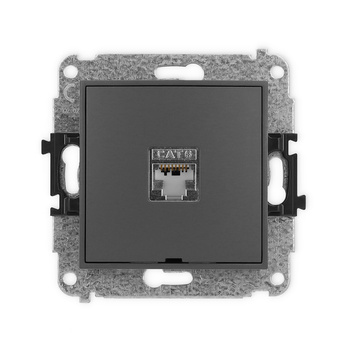 KARLIK MINI 28MGKBO-1e  Gniazdo komputerowe pojedyńcze  1xRJ45