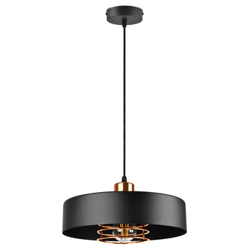 CHIRO lampa wisząca, moc max. 1x60W, E27, czarna