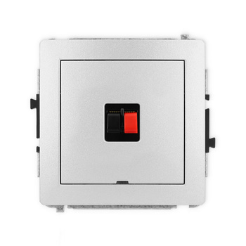 KARLIK DECO 7DGGBO-1  Gniazdo głośnikowe pojedyńcze