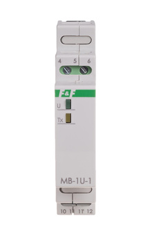 F&F Przetwornik napięcia z wyjściem MODBUS RTU MB-1U-1