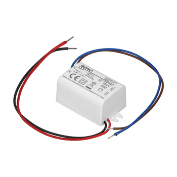 Zasilacz MINI do LED do puszki 12VDC 6W, IP20, 55/29,5/22mm