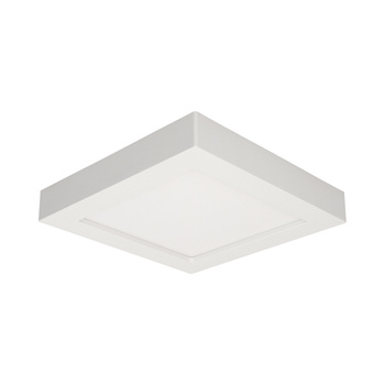 LETI LED 18W, oprawa downlight, natynkowa, kwadratowa, 1600lm, 4000K, biała, wbudowany zasilacz LED