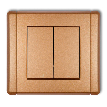 KARLIK FLEXI 8FWP-33 Łącznik podwójny schodowy