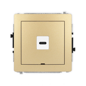 KARLIK DECO 29DGUSBBO-7  Gniazdo pojedyńcze  1xUSB C-C