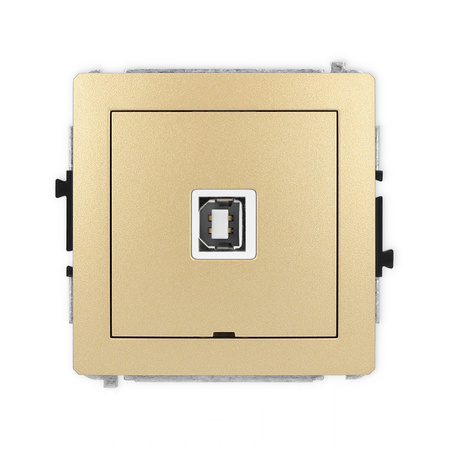 KARLIK DECO 29DGUSBBO-3 Gniazdo pojedyńcze USB A-B 2.0