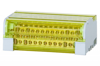 F-ELEKTRO Blok rozdzielczy czterobiegunowy 125A - 15 otworów F2.0045