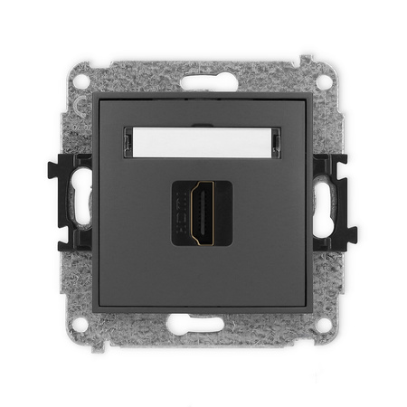 KARLIK MINI 28MHDMI-3  Gniazdo pojedyńcze  HDMI 2.0