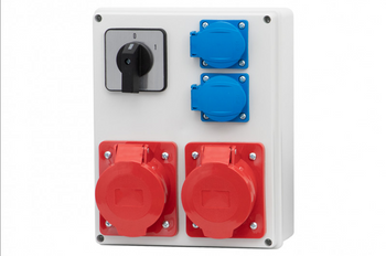 ROZDZIELNICA R-BOX R-240 16/5 32/5 2x230V 0/1 32A F3.0091