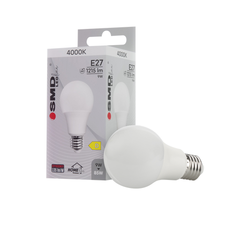 ŻARÓWKA E27 LED SMD 9W NW A60 HOMEline 4984
