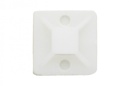 F-ELEKTRO F6.0164  Element mocujący opaski 19x19 mm biały op.100szt.