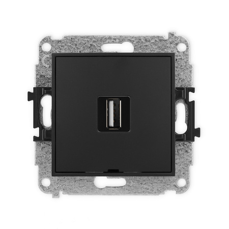 KARLIK ICON 12IGUSBBO-1  Gniazdo pojedyńcze  USB A-A 2.0