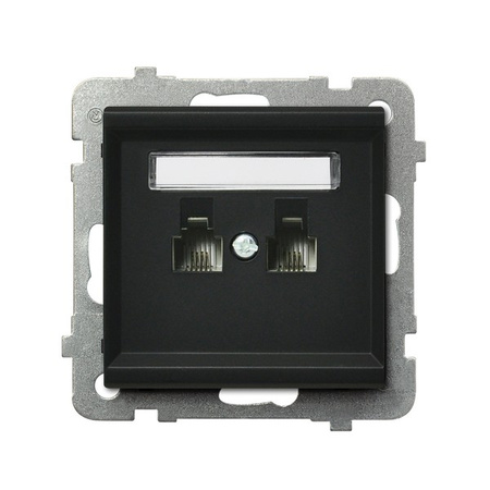 OSPEL SONATA GPT-2RN/m/33 Gniazdo telefoniczne podwójne niezależne