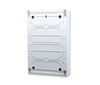 Hager vega vb318pb rozdzielnica natynkowa 3x18m ip40