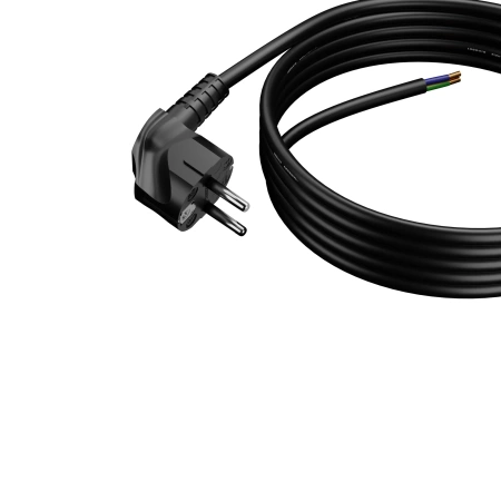 Plastrol Przewód przyłączeniowy z wtyczką PP-50/3M/3X1,5/OMY ŻO W-97182
