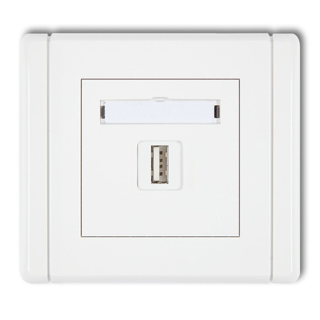 KARLIK FLEXI FGUSB-5  Gniazdo pojedyncze USB A-A 3.0
