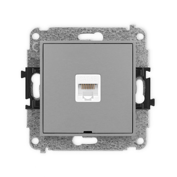 KARLIK MINI 27MGKBO-1  Gniazdo komputerowe pojedyńcze  1xRJ45