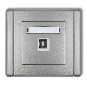 KARLIK FLEXI 7FGUSB-3  Gniazdo pojedyncze USB A-B 2.0