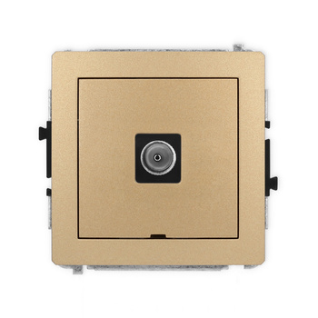 KARLIK DECO 8DGTVBO-1  Gniazdo antenowe pojedyńcze  TV