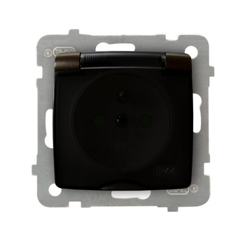 OSPEL KARO GPH-1SZP/m/40/d Gniazdo bryzgoszczelne z/u IP-44 Przesłony