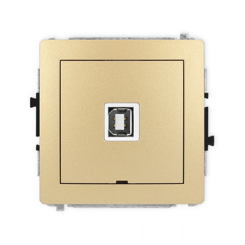 KARLIK DECO 29DGUSBBO-3  Gniazdo pojedyńcze  USB A-B 2.0