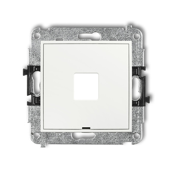 KARLIK ICON 25IGMBO-1P  Gniazdo multimedialne pojedynczego bez modułu