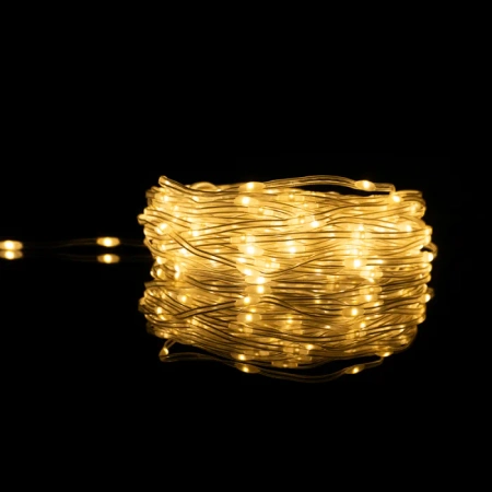 PLASTROL Lampki T-01096 Magiczne lampki 500 led 3000K 50m DC5V