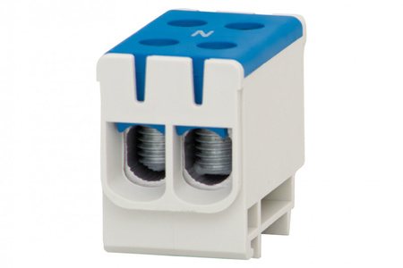 F-ELEKTRO F2.0294 LZ Listwa zaciskowa w korpusie ZU 1-torowa 2x50/2x50mm2-niebieska