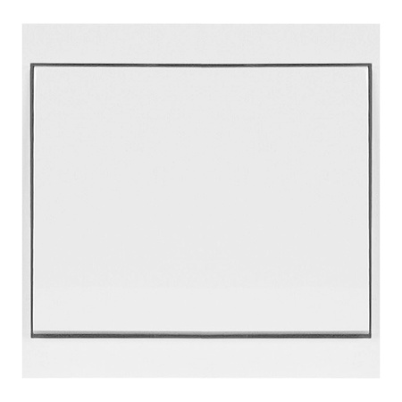 Przycisk dzwonek p/t z podświeleniem Luna, 10A, 250V, WP-6/7LS, biały