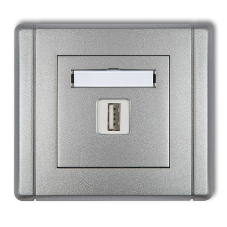 KARLIK FLEXI 7FGUSB-1 Gniazdo pojedyncze USB A-A 2.0