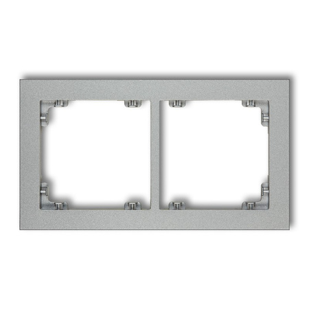 KARLIK DECO 7DR-2 Ramka uniwersalna podwójna z tworzywa