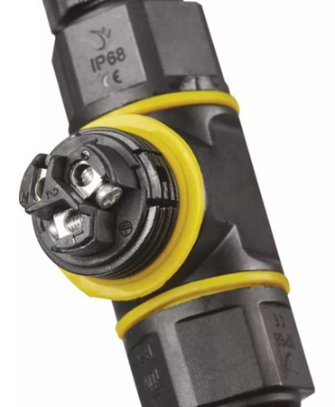 MUFA KONEKTOR KABLOWY ZŁĄCZE T TRÓJNIK IP68 3x 2,5